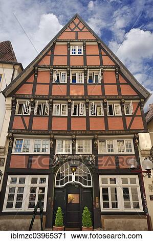 "Baroque timbered front from1690, Haus Walhalla, oldest hotel in the city, Osnabruck, Lower Saxony, Germany, Europe" View Large Photo Image Stock Image - "Baroque timbered front from1690, Haus Walhalla, oldest hotel in the city, Osnabruck, Lower Saxony, Germany, Europe". Fotosearch