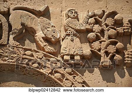 Bas-relief sculptures with scenes from the Bible on the outside of the 10th century Armenian Orthodox Cathedral of the Holy Cross on Akdamar Island, Lake Van, Turkey, Asia View Large Photo Image Stock Image - Bas-relief sculptures with scenes from the Bible on the outside of the 10th century Armenian Orthodox Cathedral of the Holy Cross on Akdamar Island, Lake Van, Turkey, Asia. Fotosearch