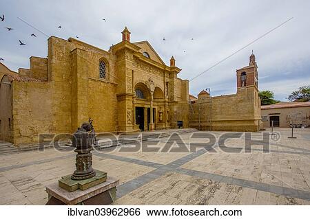 "Basilica Cathedral of Santa Maria la Menor, 1512, architect Alonso Rodriguez, Unesco World Heritage Site Zona Colonial, Santo Domingo City, Dominican Republic, North America" View Large Photo Image Stock Photograph - "Basilica Cathedral of Santa Maria la Menor, 1512, architect Alonso Rodriguez, Unesco World Heritage Site Zona Colonial, Santo Domingo City, Dominican Republic, North America". Fotosearch