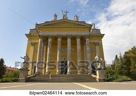 "Basilica, Eger, Hungary, Europe" View Large Photo Image Picture - "Basilica, Eger, Hungary, Europe". Fotosearch