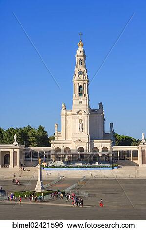 Basilica of Our Lady of the Rosary, Santuario de Fatima, Fatima Shrine, Sanctuary of Our Lady of Fatima, Fatima, Ourem, Santarem, Portugal, Europe View Large Photo Image Stock Photograph - Basilica of Our Lady of the Rosary, Santuario de Fatima, Fatima Shrine, Sanctuary of Our Lady of Fatima, Fatima, Ourem, Santarem, Portugal, Europe. Fotosearch