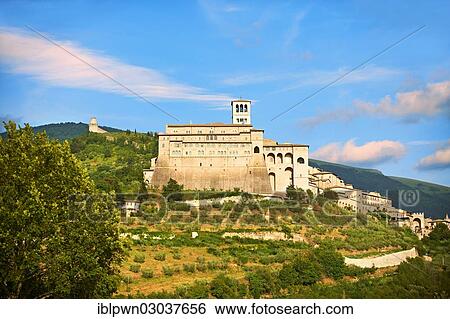 "Basilica of San Francesco d'Assisi or Basilica Papale di San Francesco, Assisi, Umbria, Italy, Europe" View Large Photo Image Stock Photograph - "Basilica of San Francesco d'Assisi or Basilica Papale di San Francesco, Assisi, Umbria, Italy, Europe". Fotosearch