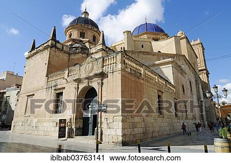 "Basilica of Santa Maria, Elche, Province of Alicante, Spain, Europe" View Large Photo Image Stock Image - "Basilica of Santa Maria, Elche, Province of Alicante, Spain, Europe". Fotosearch