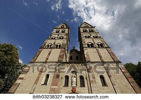 "Basilica of St. Castor in Koblenz, Koblenz, Rhineland-Palatinate, Germany, Europe" View Large Photo Image Stock Photo - "Basilica of St. Castor in Koblenz, Koblenz, Rhineland-Palatinate, Germany, Europe". Fotosearch