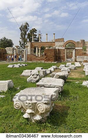 "Basilica of St. John of Ephesus, Ephesus, Selcuk, Izmir Province, Aegean Region, Turkey, Asia" View Large Photo Image Stock Photo - "Basilica of St. John of Ephesus, Ephesus, Selcuk, Izmir Province, Aegean Region, Turkey, Asia". Fotosearch