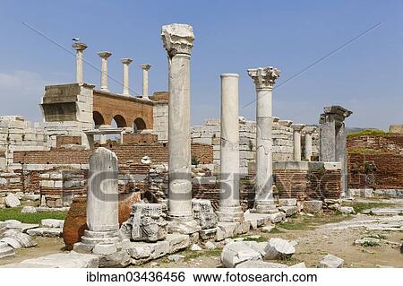 "Basilica of St. John of Ephesus, Ephesus, Selcuk, Izmir Province, Aegean Region, Turkey, Asia" View Large Photo Image Stock Photograph - "Basilica of St. John of Ephesus, Ephesus, Selcuk, Izmir Province, Aegean Region, Turkey, Asia". Fotosearch