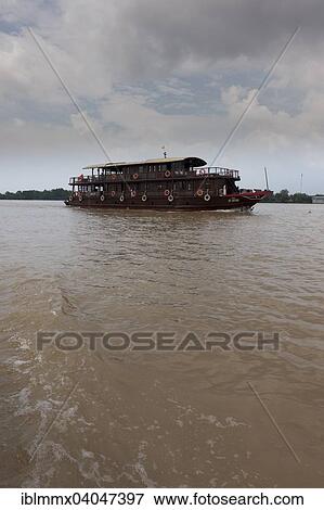 "Bassac ship, Mekong Cruise, Mekong Delta, Can Tho, Vietnam, Asia" View Large Photo Image Stock Photo - "Bassac ship, Mekong Cruise, Mekong Delta, Can Tho, Vietnam, Asia". Fotosearch