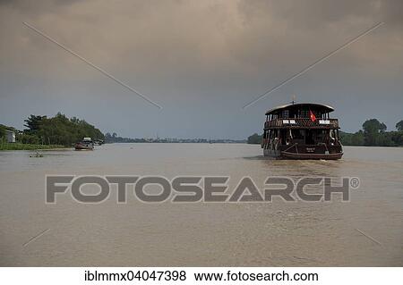"Bassac ship, Mekong Cruise, Mekong Delta, Can Tho, Vietnam, Asia" View Large Photo Image Stock Photo - "Bassac ship, Mekong Cruise, Mekong Delta, Can Tho, Vietnam, Asia". Fotosearch