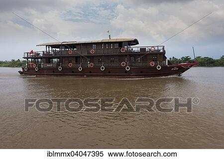 "Bassac ship, Mekong Cruise, Mekong Delta, Can Tho, Vietnam, Asia" View Large Photo Image Stock Photography - "Bassac ship, Mekong Cruise, Mekong Delta, Can Tho, Vietnam, Asia". Fotosearch