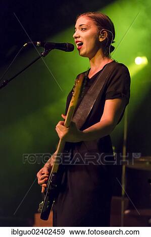 "Bassist Betty Fischer from the Swiss indie rock band My Heart Belongs To Cecilia Winter performing live in the Schueuer concert hall, Lucerne, Switzerland, Europe" View Large Photo Image Stock Photo - "Bassist Betty Fischer from the Swiss indie rock band My Heart Belongs To Cecilia Winter performing live in the Schueuer concert hall, Lucerne, Switzerland, Europe". Fotosearch