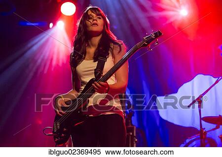 "Bassist Elina Willener from the Swiss band Carson performing live at the Schueuer concert hall, Lucerne, Switzerland, Europe" View Large Photo Image Stock Photography - "Bassist Elina Willener from the Swiss band Carson performing live at the Schueuer concert hall, Lucerne, Switzerland, Europe". Fotosearch