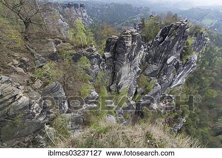 "Bastei rock formation, Rathen, Nationalpark Sachsiche Schweiz, Saxony, Germany, Europe" View Large Photo Image Stock Photo - "Bastei rock formation, Rathen, Nationalpark Sachsiche Schweiz, Saxony, Germany, Europe". Fotosearch