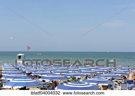 "Bathers and parasols on the beach, sea, Senigallia, Province of Ancona, Marche, Adriatic coast, Italy, Europe" View Large Photo Image Stock Image - "Bathers and parasols on the beach, sea, Senigallia, Province of Ancona, Marche, Adriatic coast, Italy, Europe". Fotosearch