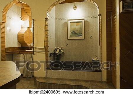 "Bathroom inside a Timber Frame residential home, Quebec, Canada, North America" View Large Photo Image Stock Photography - "Bathroom inside a Timber Frame residential home, Quebec, Canada, North America". Fotosearch