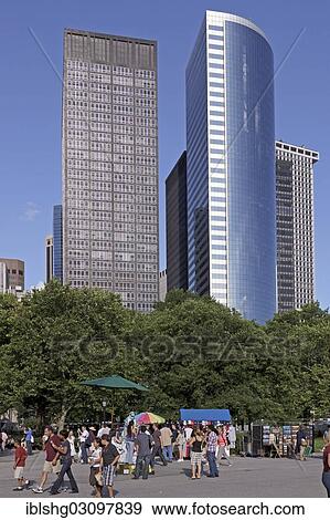 Stock Photo - "Battery Park, Manhattan, New York City, New York, United States, North America". Fotosearch