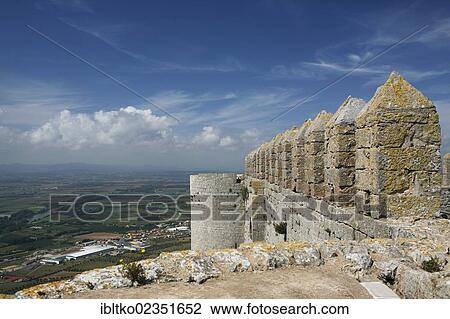 "Battlements, fortress El Castell del Montgri, 1294-1301, Torroella de Montgri, province of Girona, Catalonia, Spain, Europe" View Large Photo Image Stock Image - "Battlements, fortress El Castell del Montgri, 1294-1301, Torroella de Montgri, province of Girona, Catalonia, Spain, Europe". Fotosearch