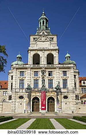 "Bavarian National Museum, Bayerisches Nationalmuseum, Prinzregentenstrasse, Munich, Upper Bavaria, Bavaria, Germany, Europe" View Large Photo Image Stock Photo - "Bavarian National Museum, Bayerisches Nationalmuseum, Prinzregentenstrasse, Munich, Upper Bavaria, Bavaria, Germany, Europe". Fotosearch