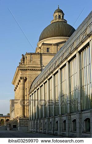 "Bavarian State Chancellery, former Army Museum in the Hofgarten or Court Garden, Munich, Upper Bavaria, Bavaria, Germany, Europe" View Large Photo Image Stock Image - "Bavarian State Chancellery, former Army Museum in the Hofgarten or Court Garden, Munich, Upper Bavaria, Bavaria, Germany, Europe". Fotosearch