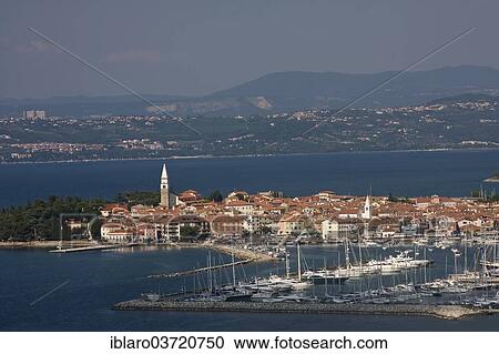 "Bay and marina of Izola, Izola, Slovenian Littoral, Slovenia, Europe" View Large Photo Image Stock Image - "Bay and marina of Izola, Izola, Slovenian Littoral, Slovenia, Europe". Fotosearch