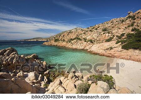 "Bay of Cala Coticcio, Isola Caprera, La Maddalena, Sardinia, Italy, Europe" View Large Photo Image Picture - "Bay of Cala Coticcio, Isola Caprera, La Maddalena, Sardinia, Italy, Europe". Fotosearch