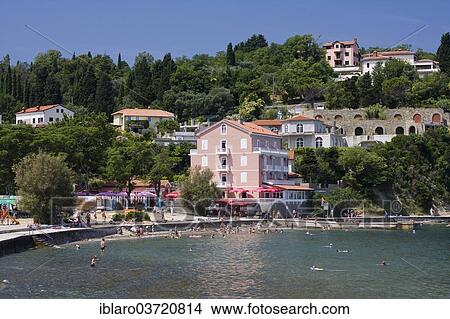 Picture - "Bay of Fiesa, Portoroz, Slovenian Istria, Slovenia, Europe". Fotosearch