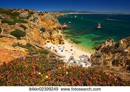"Bay of Praia do Camilo, Algarve, Portugal, Europe" View Large Photo Image Stock Photo - "Bay of Praia do Camilo, Algarve, Portugal, Europe". Fotosearch