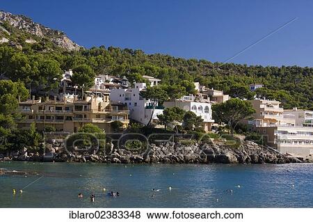 "Bay of Sant Elm, southwestern coast of Majorca, Balearic Islands, Spain, Europe" View Large Photo Image Stock Photo - "Bay of Sant Elm, southwestern coast of Majorca, Balearic Islands, Spain, Europe". Fotosearch