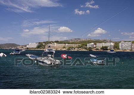 Picture - "Bay of Santa Ponsa, Majorca, Spain, Europe". Fotosearch