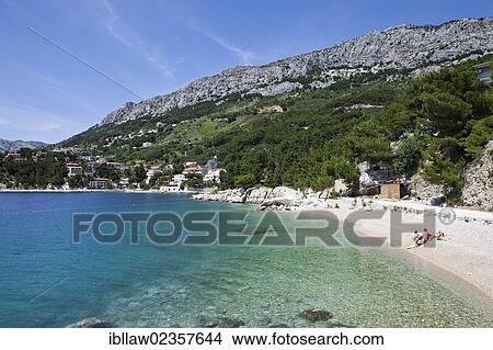 "Bay of Stomarica, Brela, Makarska Riviera, Adriatic Coast, Dalmatia, Croatia, Europe" View Large Photo Image Picture - "Bay of Stomarica, Brela, Makarska Riviera, Adriatic Coast, Dalmatia, Croatia, Europe". Fotosearch