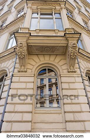 "Bay window, Grunderzeit architecture, Leipzig, Saxony, Germany, Europe" View Large Photo Image Stock Image - "Bay window, Grunderzeit architecture, Leipzig, Saxony, Germany, Europe". Fotosearch