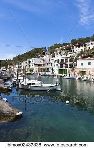 "Bay with fishing boats, harbour of Cala Figuera, Santanyi Region, Mallorca, Majorca, Balearic Islands, Mediterranean Sea, Spain, Europe" View Large Photo Image Stock Photo - "Bay with fishing boats, harbour of Cala Figuera, Santanyi Region, Mallorca, Majorca, Balearic Islands, Mediterranean Sea, Spain, Europe". Fotosearch