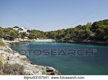 "Bay with swimming area, Cala d'Or, Mallorca, Majorca, Balearic Islands, Spain, Europe" View Large Photo Image Stock Image - "Bay with swimming area, Cala d'Or, Mallorca, Majorca, Balearic Islands, Spain, Europe". Fotosearch