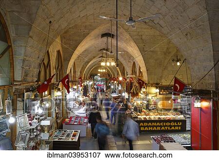 "Bazaar, Bazaar District, Gaziantep, Southeastern Anatolia Region, Anatolia, Turkey, Asia" View Large Photo Image Stock Photo - "Bazaar, Bazaar District, Gaziantep, Southeastern Anatolia Region, Anatolia, Turkey, Asia". Fotosearch