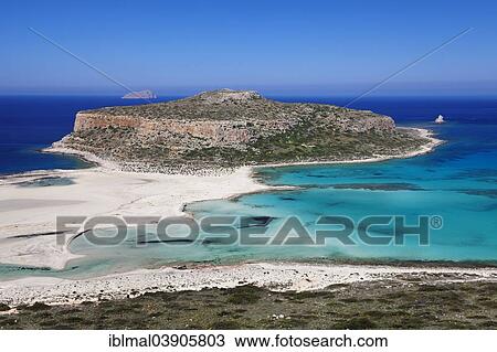 "Beach and Bay of Balos, Gramvousa Peninsula, Crete, Greece, Europe" View Large Photo Image Stock Image - "Beach and Bay of Balos, Gramvousa Peninsula, Crete, Greece, Europe". Fotosearch
