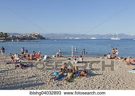 "Beach, Antibes, Departement Alpes-Maritimes, Provence-Alpes-Cote d’Azur, France, Europe" View Large Photo Image Stock Image - "Beach, Antibes, Departement Alpes-Maritimes, Provence-Alpes-Cote d’Azur, France, Europe". Fotosearch