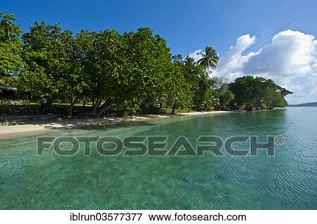 Stock Photo - "Beach, Aore Island, Sanma Province, Vanuatu, Oceania". Fotosearch