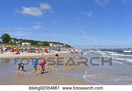 "Beach at Bansin, Usedom Island, Mecklenburg-Western Pomerania, Germany, Europe" View Large Photo Image Stock Image - "Beach at Bansin, Usedom Island, Mecklenburg-Western Pomerania, Germany, Europe". Fotosearch