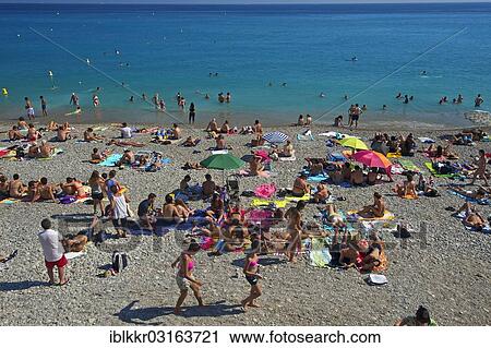 "Beach at the Promenade des Anglais, Nice, French Riviera, Alpes-Maritimes, Provence-Alpes-Cote d? ÇÖAzur, France, Europe" View Large Photo Image Stock Image - "Beach at the Promenade des Anglais, Nice, French Riviera, Alpes-Maritimes, Provence-Alpes-Cote d? ÇÖAzur, France, Europe". Fotosearch