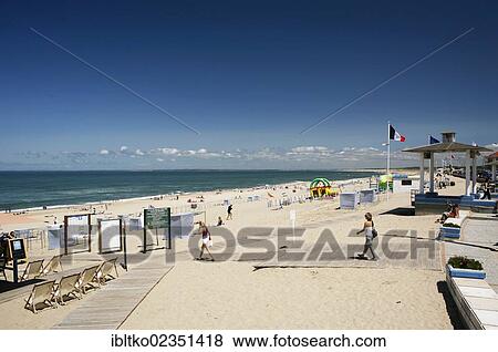 "Beach, Atlantic coast at Soulac-sur-Mer, Aquitaine, Departement Gironde, France, Europe" View Large Photo Image Stock Photo - "Beach, Atlantic coast at Soulac-sur-Mer, Aquitaine, Departement Gironde, France, Europe". Fotosearch