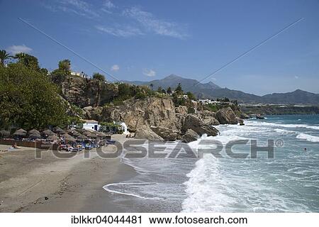 "Beach Balcon de Europa, Nerja, Costa del Sol, Andalucia, Spain, Europe" View Large Photo Image Stock Image - "Beach Balcon de Europa, Nerja, Costa del Sol, Andalucia, Spain, Europe". Fotosearch