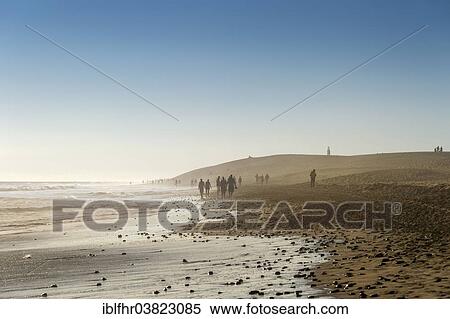 "Beach between Playa del Ingles and Maspalomas, Gran Canaria, Canary Islands, Spain, Europe" View Large Photo Image Stock Photography - "Beach between Playa del Ingles and Maspalomas, Gran Canaria, Canary Islands, Spain, Europe". Fotosearch