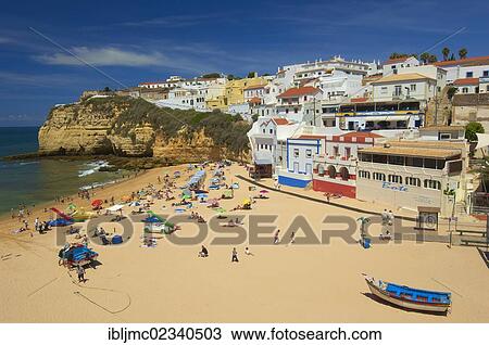 "Beach, Carvoeiro, Lagoa, Algarve, Portugal, Europe" View Large Photo Image Stock Image - "Beach, Carvoeiro, Lagoa, Algarve, Portugal, Europe". Fotosearch