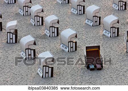 "Beach chairs, Rugen Island, Mecklenburg-Western Pomerania, Germany, Europe" View Large Photo Image Stock Photography - "Beach chairs, Rugen Island, Mecklenburg-Western Pomerania, Germany, Europe". Fotosearch
