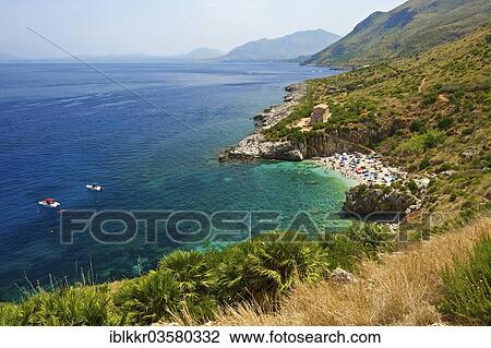 "Beach cove, Naturreservat Zingaro, San Vito lo Capo, Province of Trapani, Sicily, Italy, Europe" View Large Photo Image Stock Image - "Beach cove, Naturreservat Zingaro, San Vito lo Capo, Province of Trapani, Sicily, Italy, Europe". Fotosearch