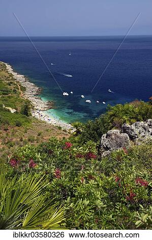 "Beach cove, Naturreservat Zingaro, San Vito lo Capo, Province of Trapani, Sicily, Italy, Europe" View Large Photo Image Stock Photograph - "Beach cove, Naturreservat Zingaro, San Vito lo Capo, Province of Trapani, Sicily, Italy, Europe". Fotosearch