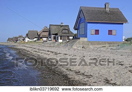 "Beach houses, Graswarder, Heiligenhafen, Schleswig-Holstein, Germany, Europe" View Large Photo Image Stock Image - "Beach houses, Graswarder, Heiligenhafen, Schleswig-Holstein, Germany, Europe". Fotosearch