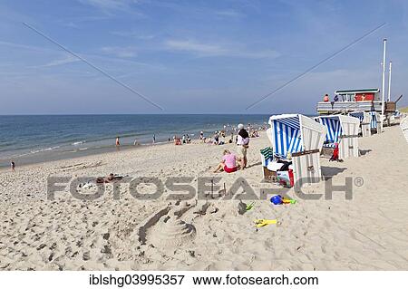 "Beach, Kampen, Sylt, Schleswig-Holstein, Germany, Europe" View Large Photo Image Stock Photo - "Beach, Kampen, Sylt, Schleswig-Holstein, Germany, Europe". Fotosearch