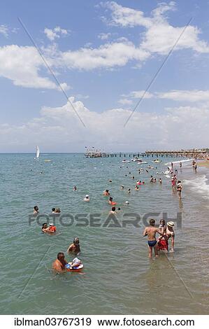 "Beach, Kundu, Aksu, Turkish Riviera, Antalya Province, Mediterranean Region, Turkey, Asia" View Large Photo Image Stock Photo - "Beach, Kundu, Aksu, Turkish Riviera, Antalya Province, Mediterranean Region, Turkey, Asia". Fotosearch