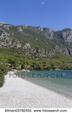 "Beach of Akbuk, Gulf of Gokova, Mugla Province, Aegean Region, Turkey Province" View Large Photo Image Stock Photography - "Beach of Akbuk, Gulf of Gokova, Mugla Province, Aegean Region, Turkey Province". Fotosearch