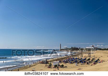 "Beach of Maspalomas, Canary Islands, Spain, Europe" View Large Photo Image Stock Photo - "Beach of Maspalomas, Canary Islands, Spain, Europe". Fotosearch